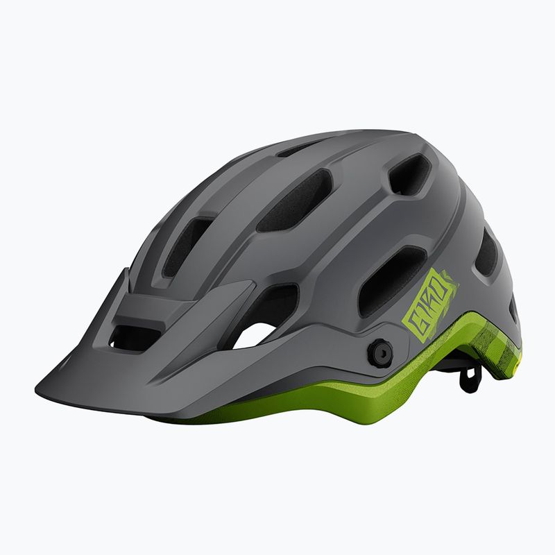 Велосипедна каска Giro Source Integrated MIPS matte metallic black/ano lime