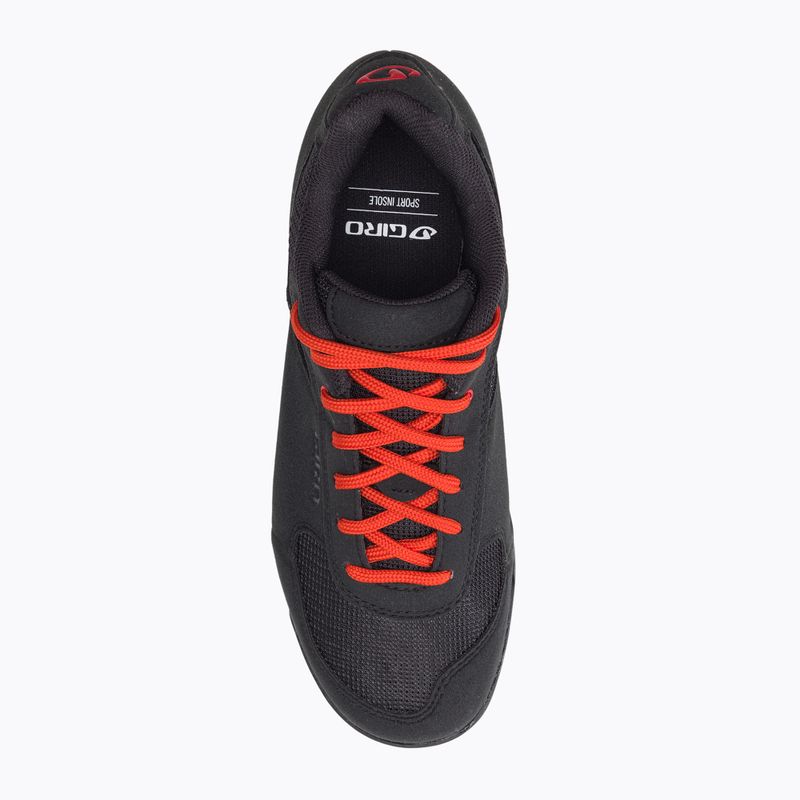 Мъжки MTB обувки за колоездене Giro Rumble VR black/glowing red 6