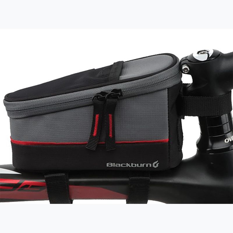 Чанта за рамката на велосипед Blackburn Local Top Tube 0,55 l black/dark grey 2