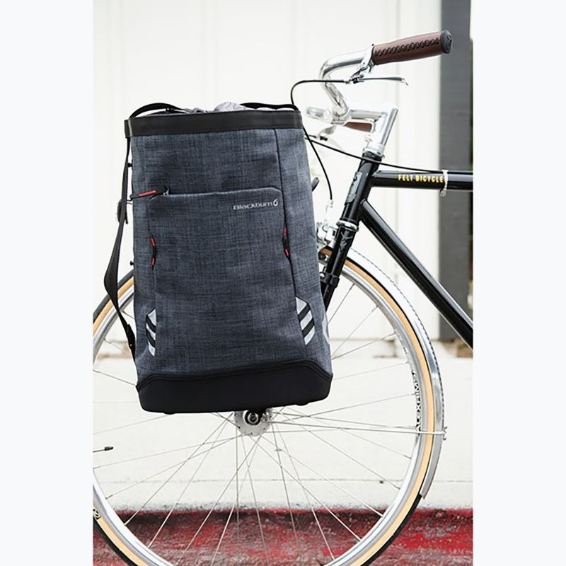 Чанта за багажник на велосипед Blackburn Central Shopper's 23 l black 4