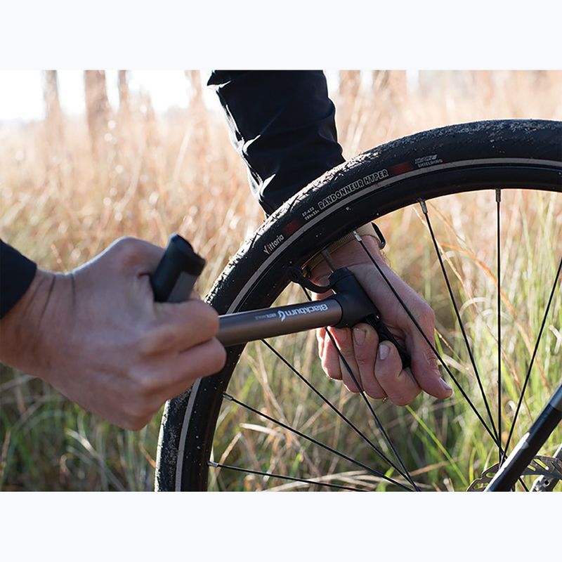 Велосипедна помпа Blackburn Airstick Anyvalve HV 160psi dark grey 3