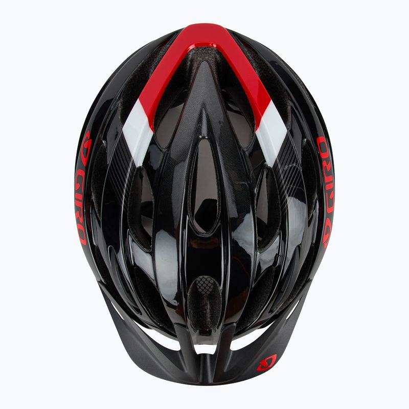 Велосипедна каска Giro Revel black bright red 5