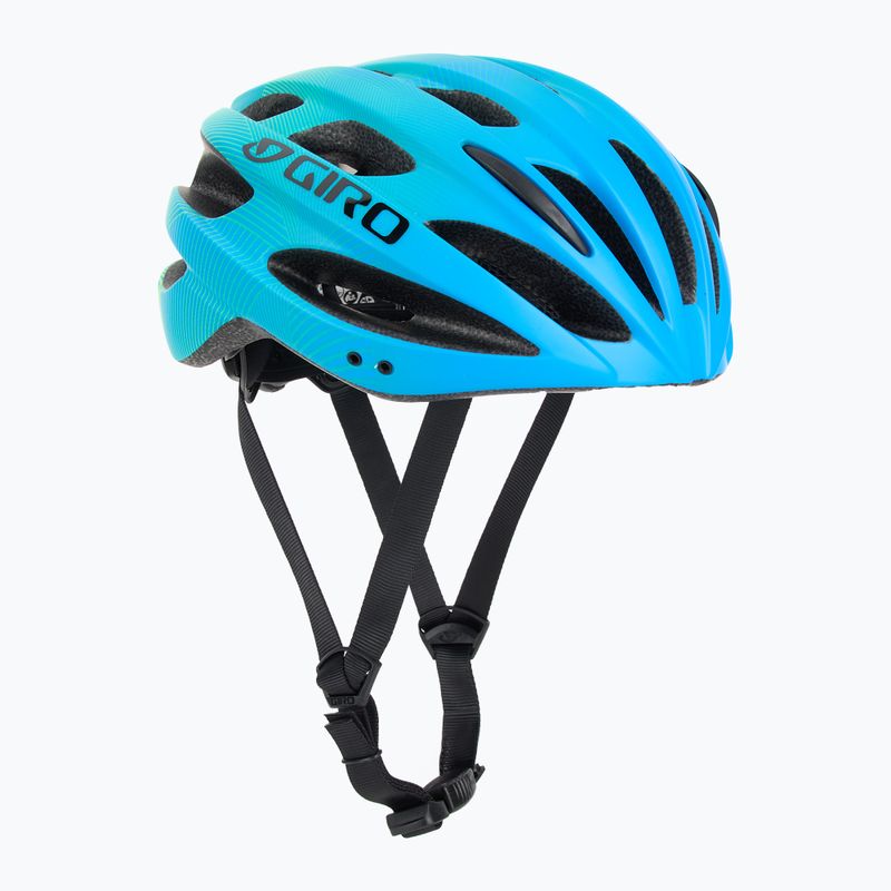 Детска велосипедна каска Giro Raze matte blue/lime 2