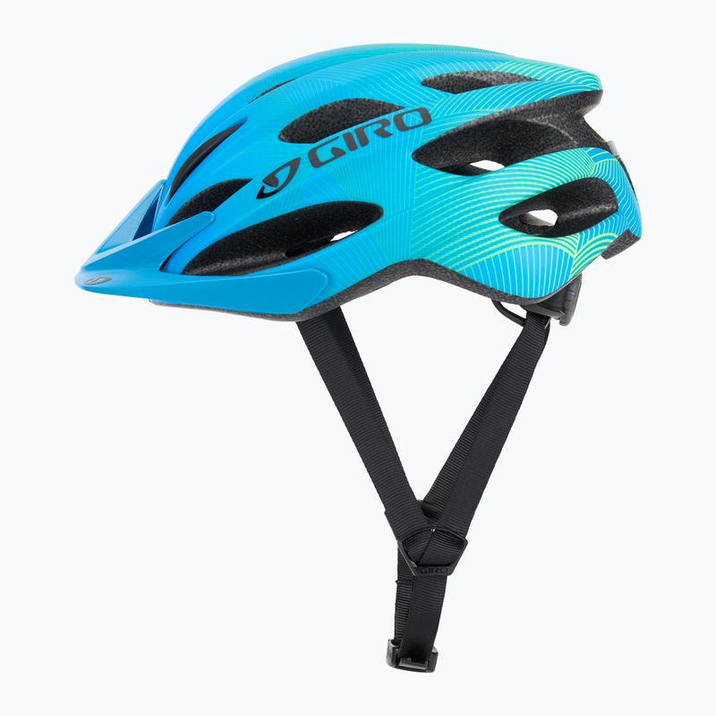 Детска велосипедна каска Giro Raze matte blue/lime 5