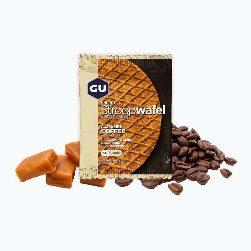 Закуска GU Energy Stroopwaffle 32 g caramel coffee 2