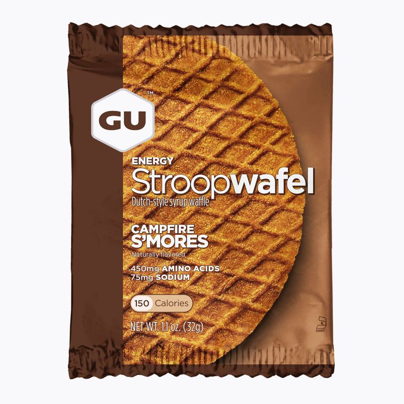 Закуска GU Energy Stroopwaffle 32 g campfire s'mores
