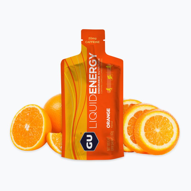 Енергийно желе GU Liquid Energy 60 g orange 2