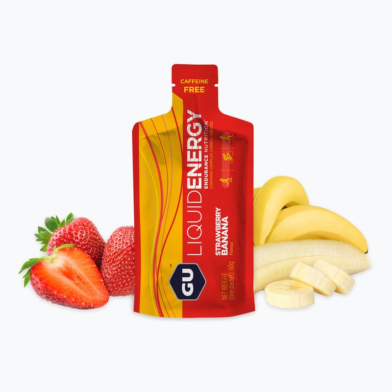 Енергийно желе GU Liquid Energy 60 g strawberry/banana 2