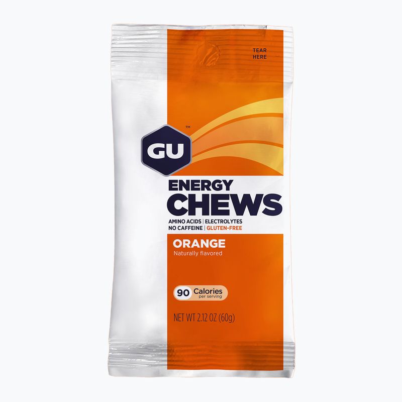 Енергийни желирани бонбони GU Energy Chews orange