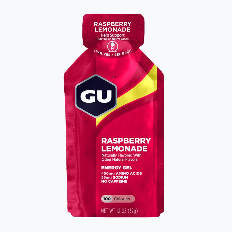 Енергийно желе GU Energy Gel 32 g raspberry/lemonade