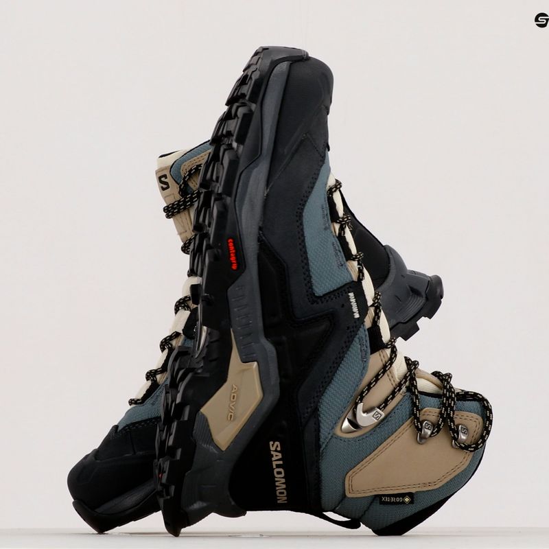 Дамски обувки за преходи Salomon Quest Element GTX черен-синe L41457400 12