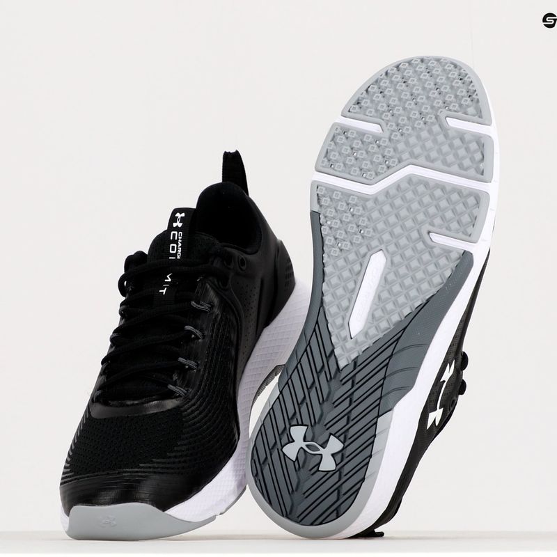 Under Armour Charged Commit Tr 3 black/white/white мъжки обувки за обучение 12