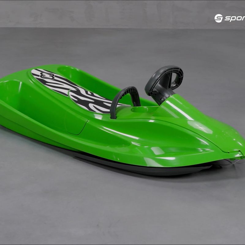 Детска шейна с кормило Hamax Sno Zebra зелена 503516 7