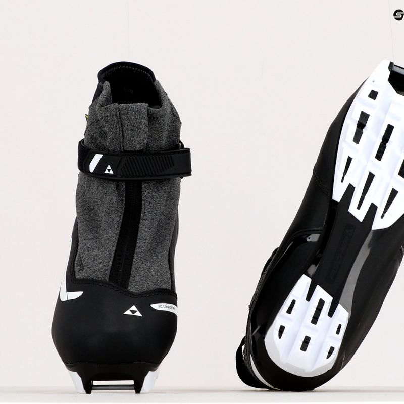 Дамски обувки за ски бягане Fischer XC Comfort Pro WS black/white 18
