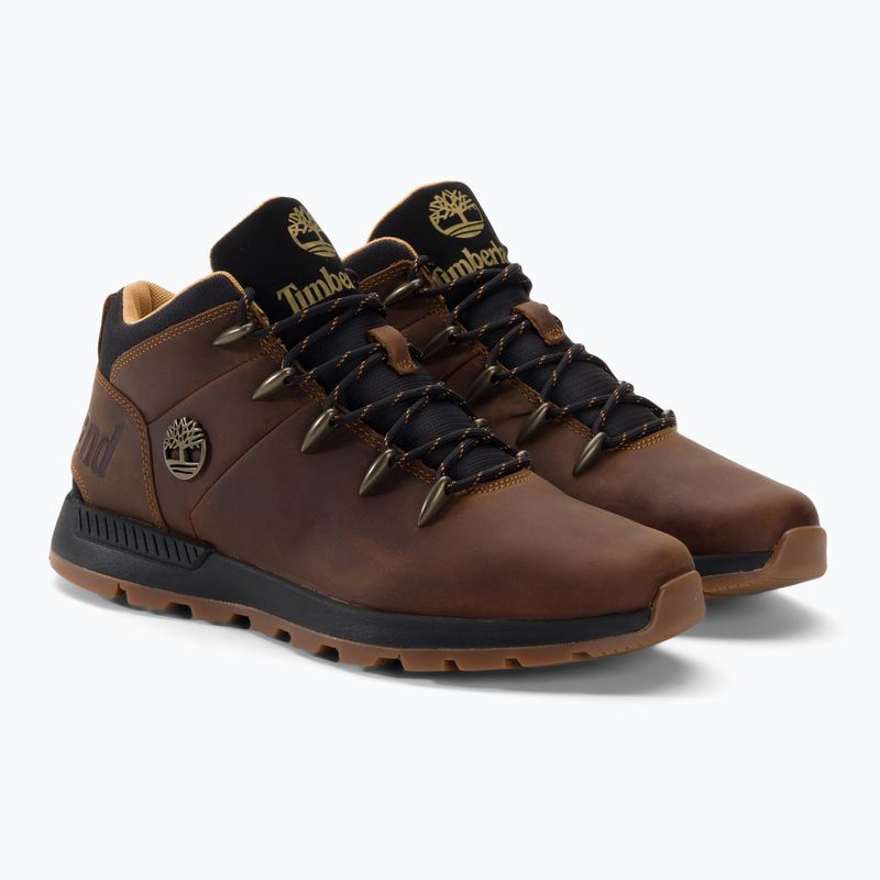 Мъжки ботуши Timberland Sprint Trekker Mid md brn full grain trekking boots 4