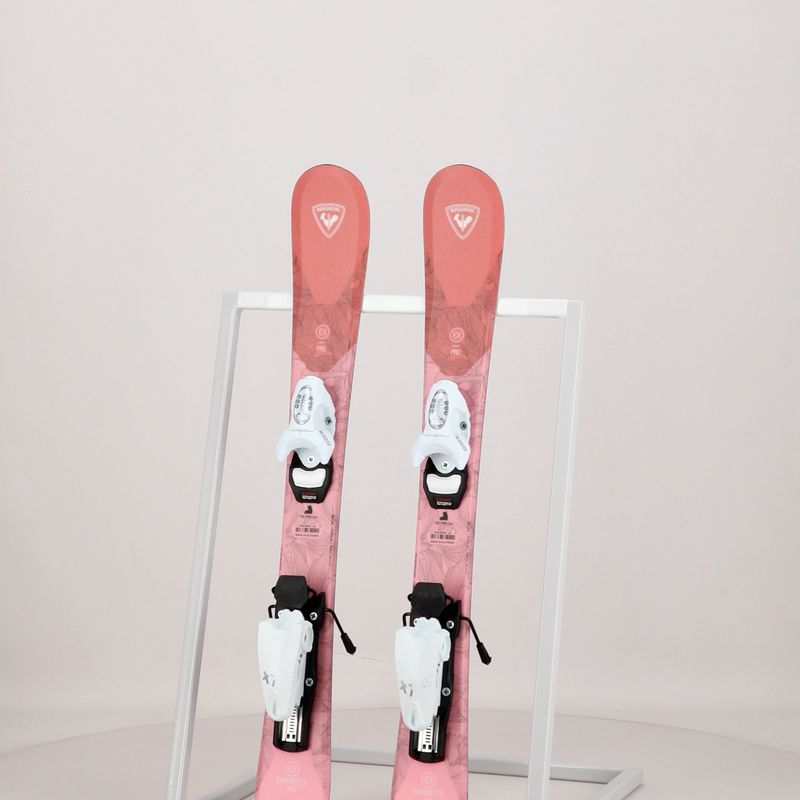 Детски ски за спускане Rossignol Experience 80 W Pro + Kid4 pink 15