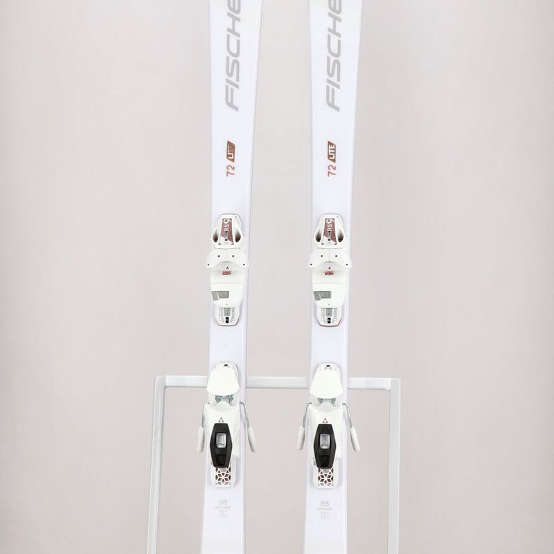 Дамски ски за спускане Fischer RC ONE Lite 72 SLR + RS9 SLR white A15221 T51221 13