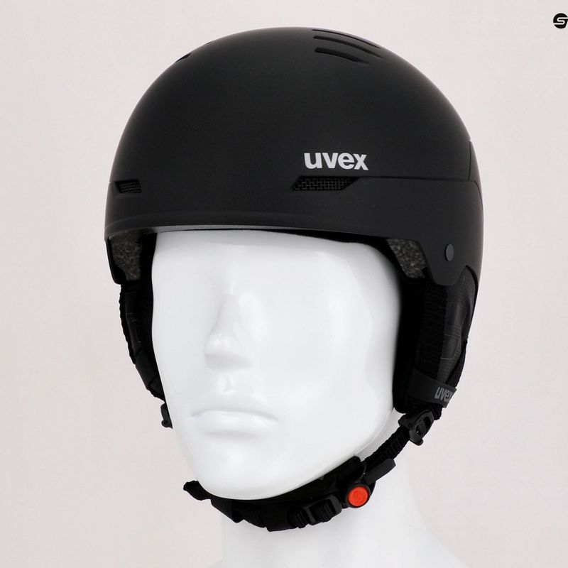 Ски каска UVEX Wanted black matte 15