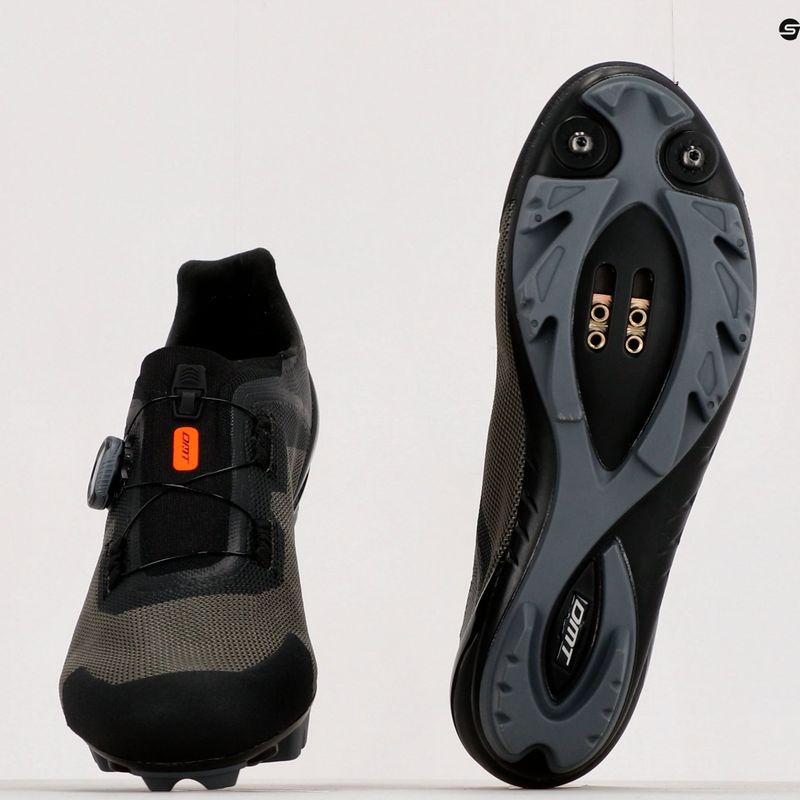 Мъжки MTB обувки за колоездене DMT KM4 black/green 13