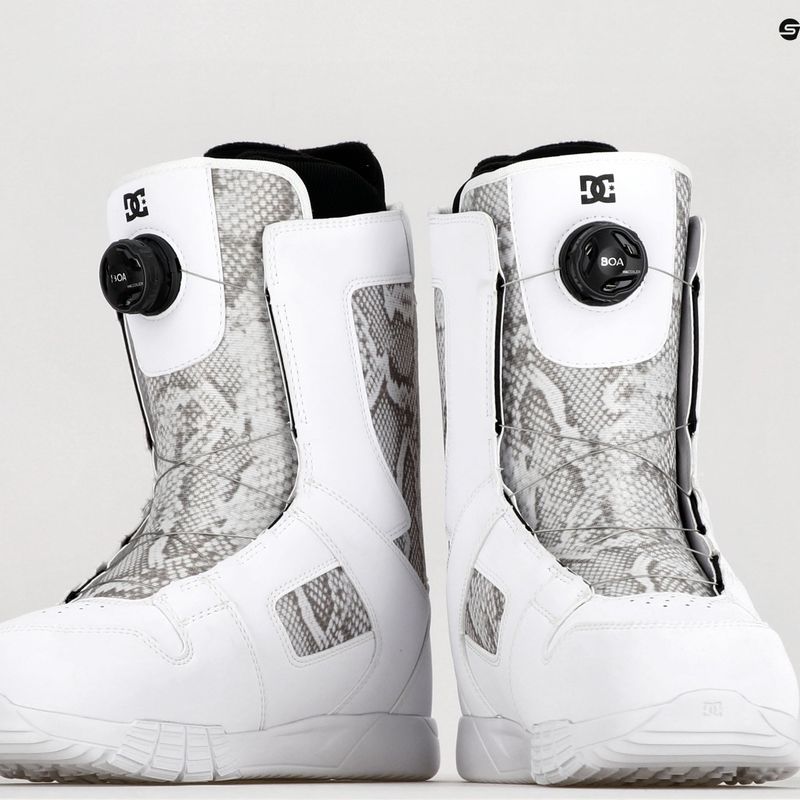 Дамски ботуши за сноуборд DC Phase Boa white/snake 10