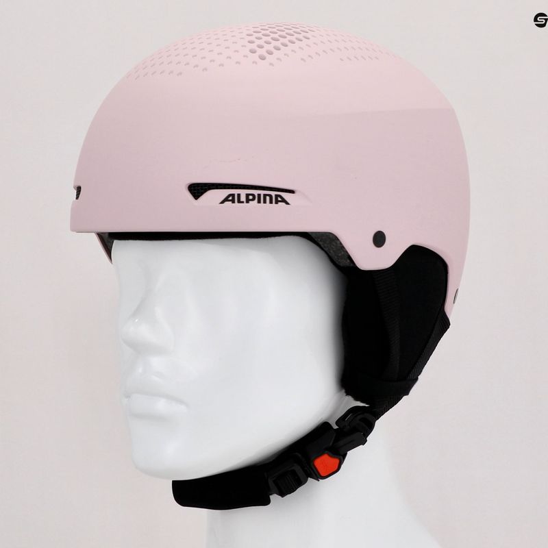 Ски каска Alpina Arber rose matt 10