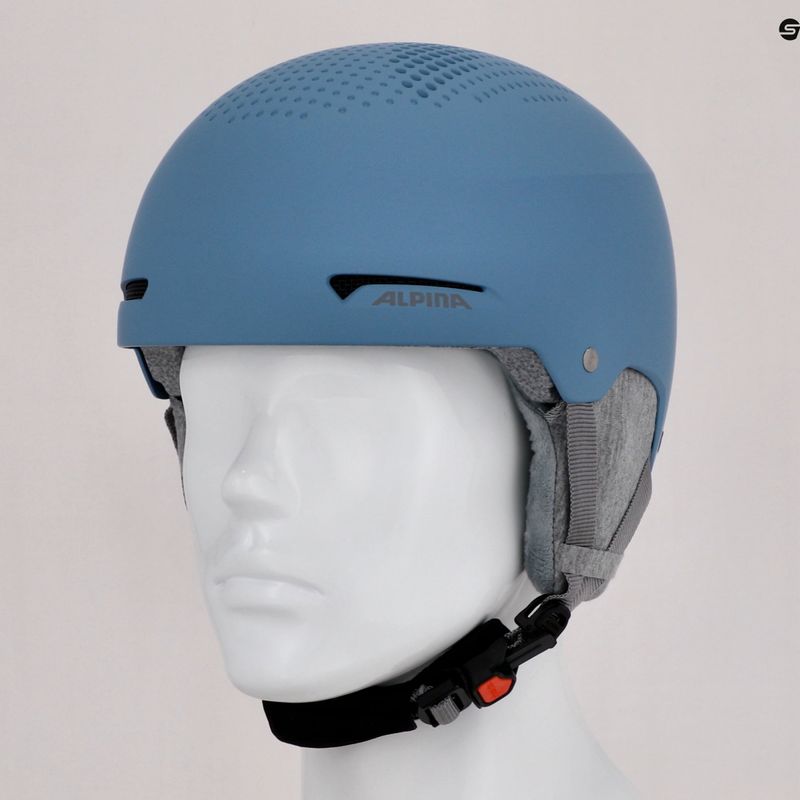 Ски каска Alpina Arber skyblue matt 12