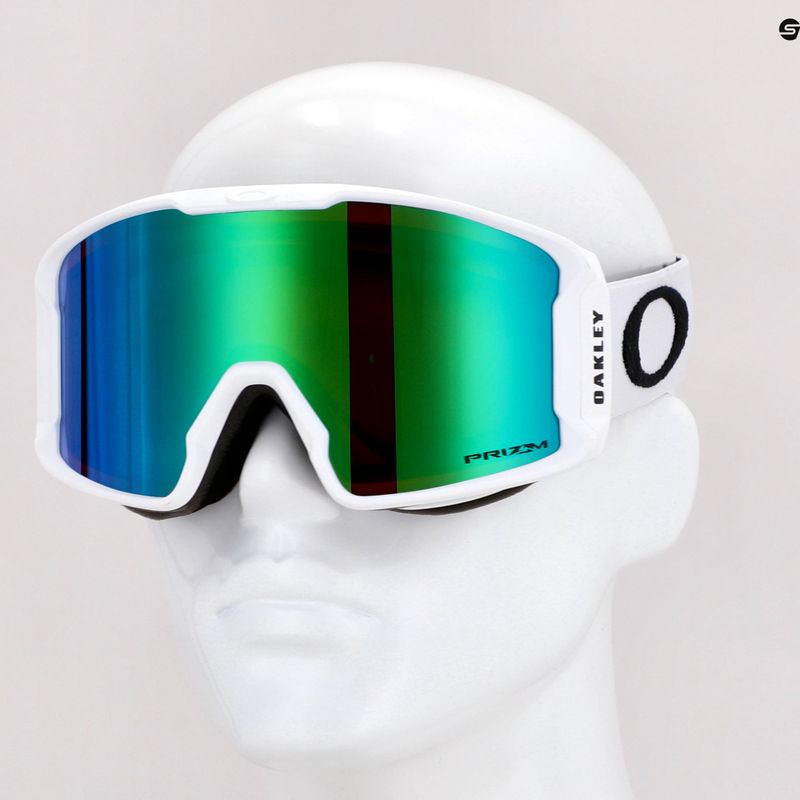Ски очила Oakley Line Miner бели OO7093-08 5