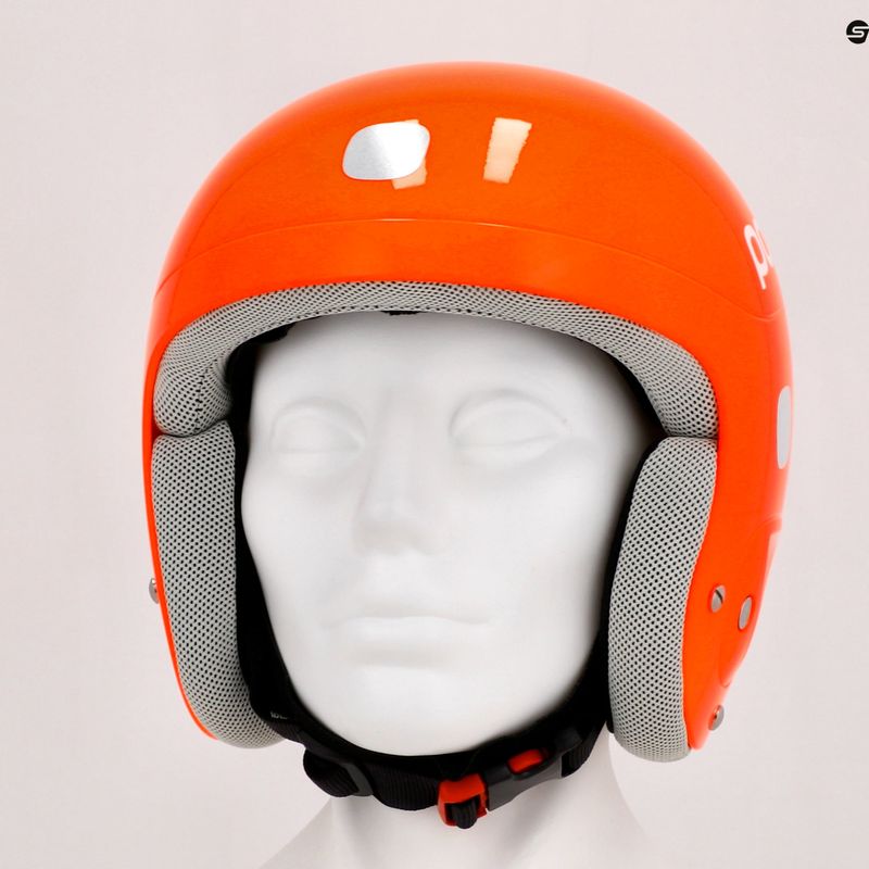 Детски ски каски POC POCito Skull fluorescent orange 10