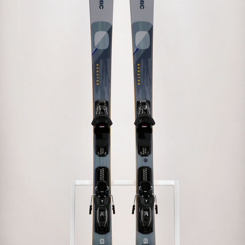 ATOMIC Redster Q5 + M10 GW мъжки ски за спускане сиви AASS03032 16
