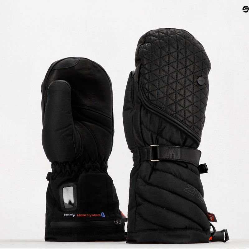 Дамски ски ръкавици с подгряване LENZ Heat Glove 6.0 Finger Cap Mittens black 1206 8