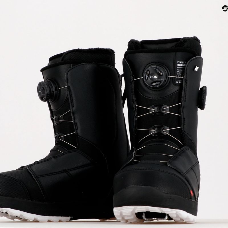 Ботуши за сноуборд K2 Kinsley Clicker X Hb черни 18