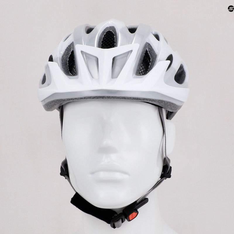 Велосипедна каска Alpina MTB 17 white/silver 9