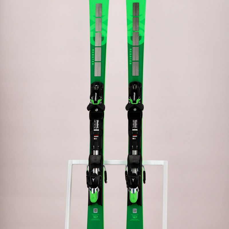 Мъжки ски за спускане ATOMIC Redster X9S Revoshock S + X12 GW зелени AASS02756 16