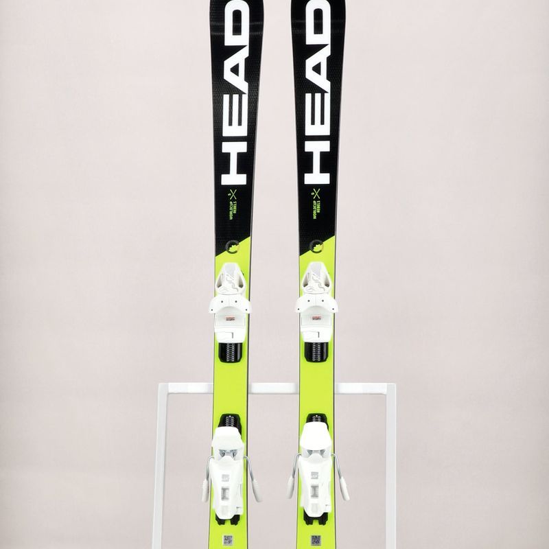 Детски ски за спускане HEAD WC e.Race Team SW Jrs+Jrs 7.5 жълт 314142/100862 13