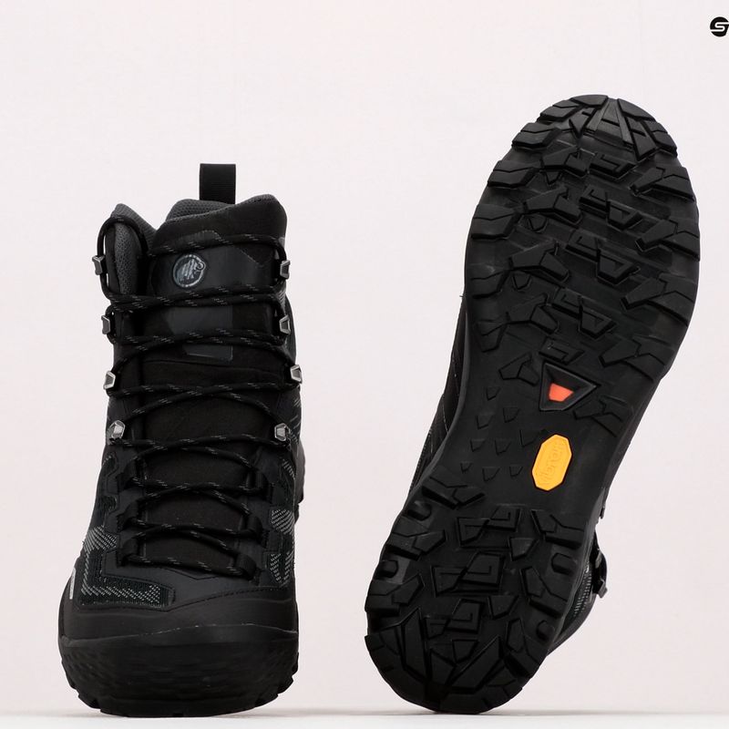 Мъжки ботуши за трекинг Mammut Ducan High GTX black/black 11