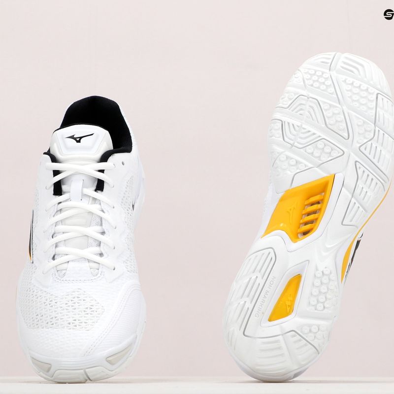 Мъжки обувки за хандбал Mizuno Wave Stealth V white X1GA180013 18