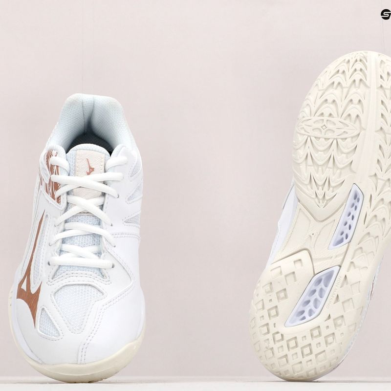 Детски обувки за волейбол Mizuno Lightning Star Z6 бели V1GD210336 13