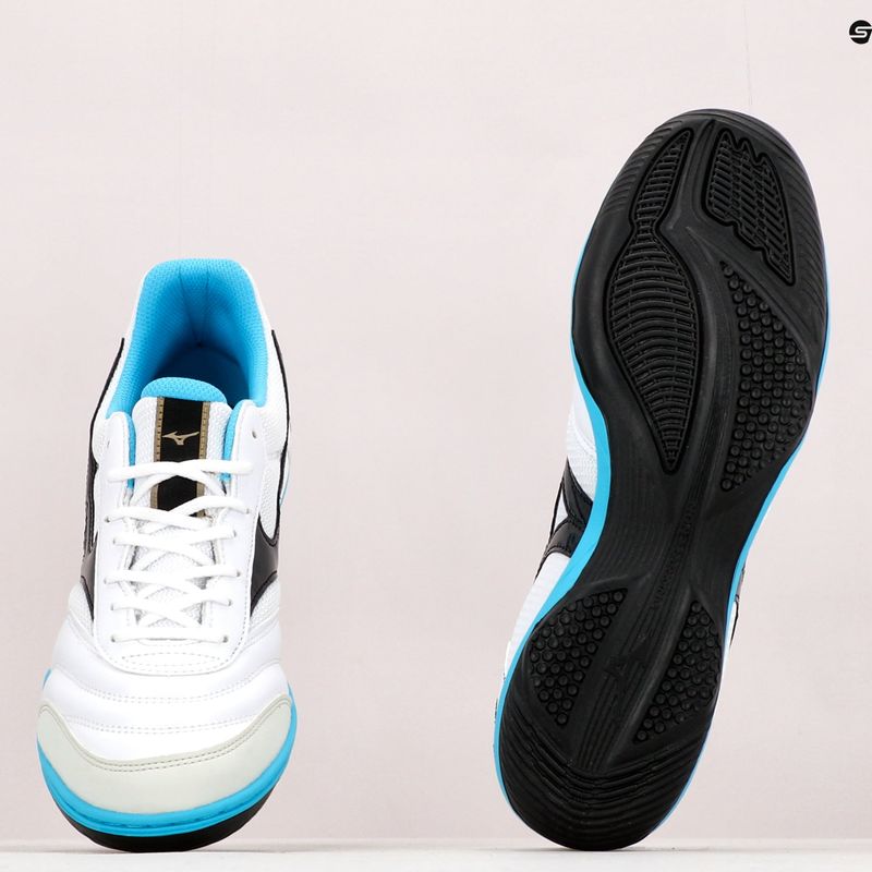 Mizuno Morelia Sala Club IN мъжки футболни обувки бяло и черно Q1GA220309 13