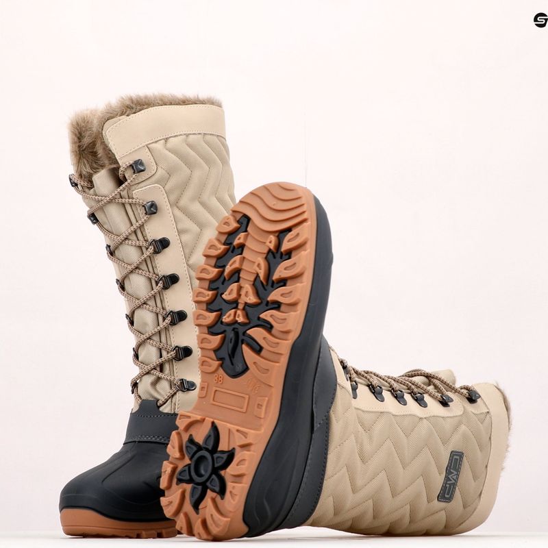 Дамски ботуши CMP Nietos Snowboots beige 3Q47966 17