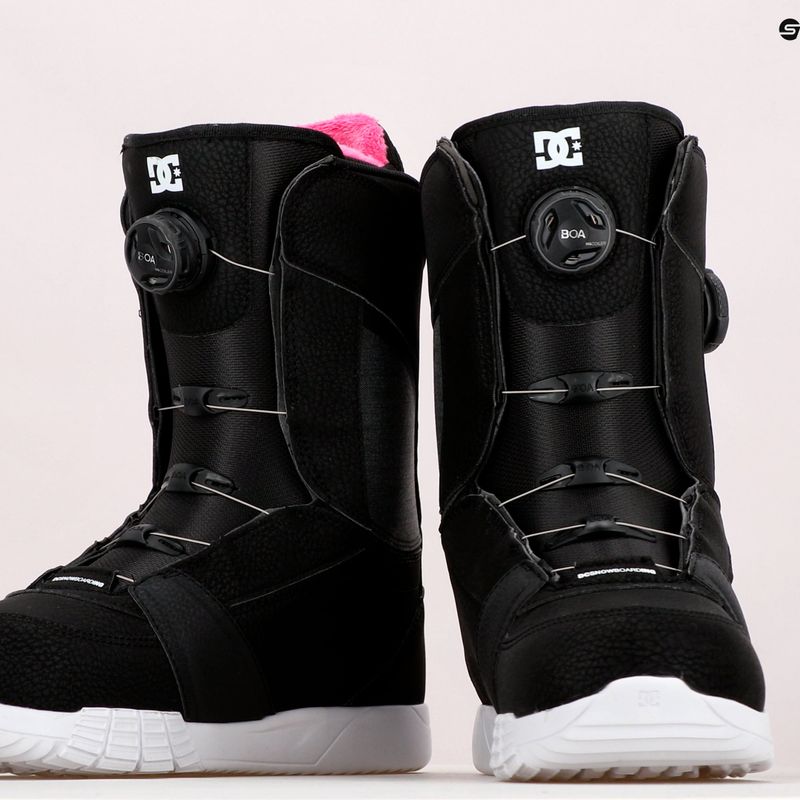 Дамски ботуши за сноуборд DC Lotus black/black/white 14