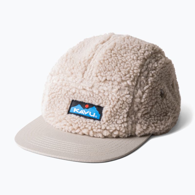 Бейзболна шапка KAVU Fur Ball Camp chalk