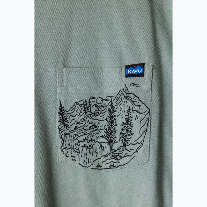 Дамски суитшърт KAVU Westray chinois green 3