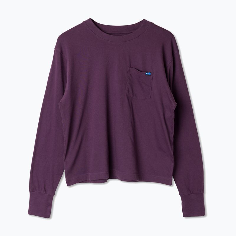 Дамски суитшърт KAVU Westray aubergine