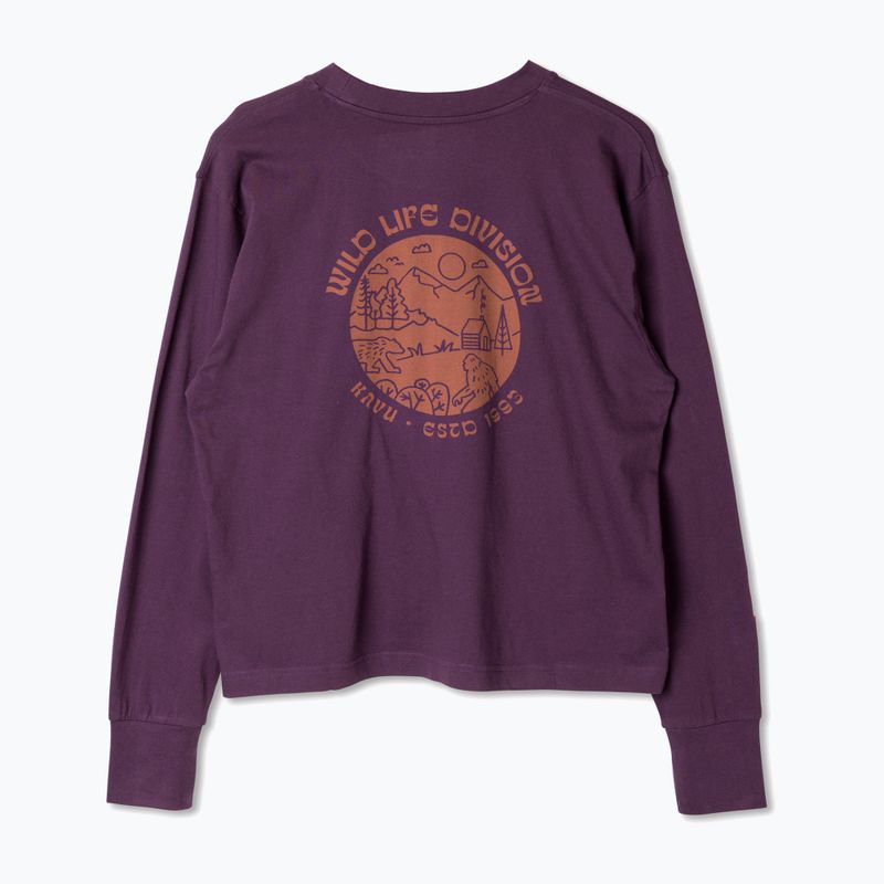 Дамски суитшърт KAVU Westray aubergine 2