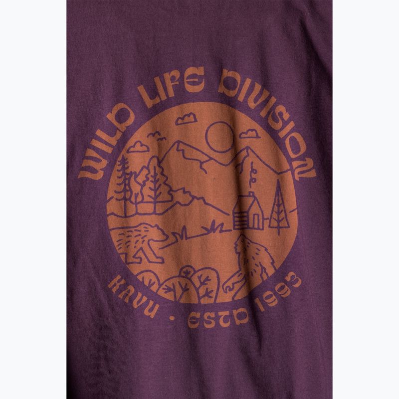 Дамски суитшърт KAVU Westray aubergine 3