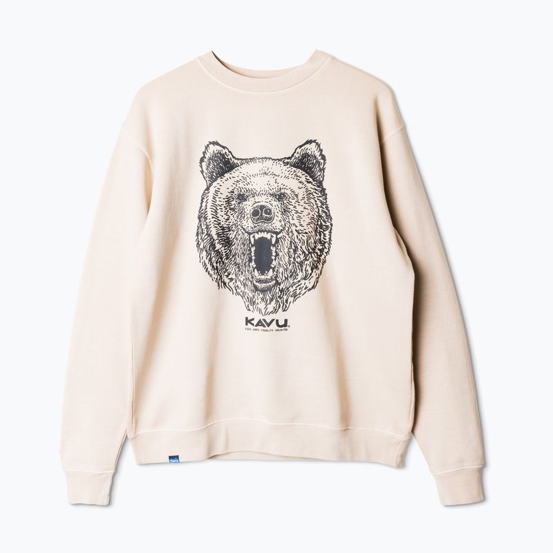 Мъжки суитшърт KAVU Core Crew irish cream