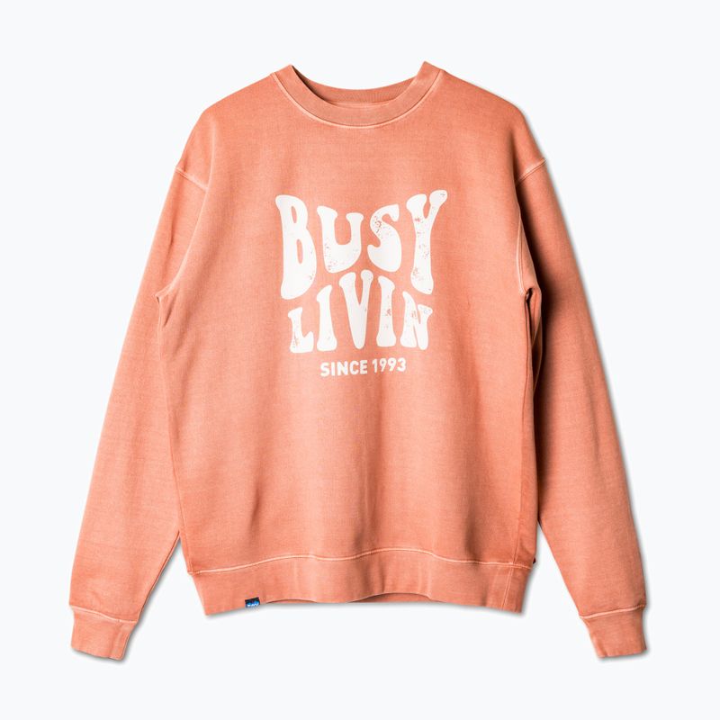 Мъжки суитшърт KAVU Core Crew fired brick