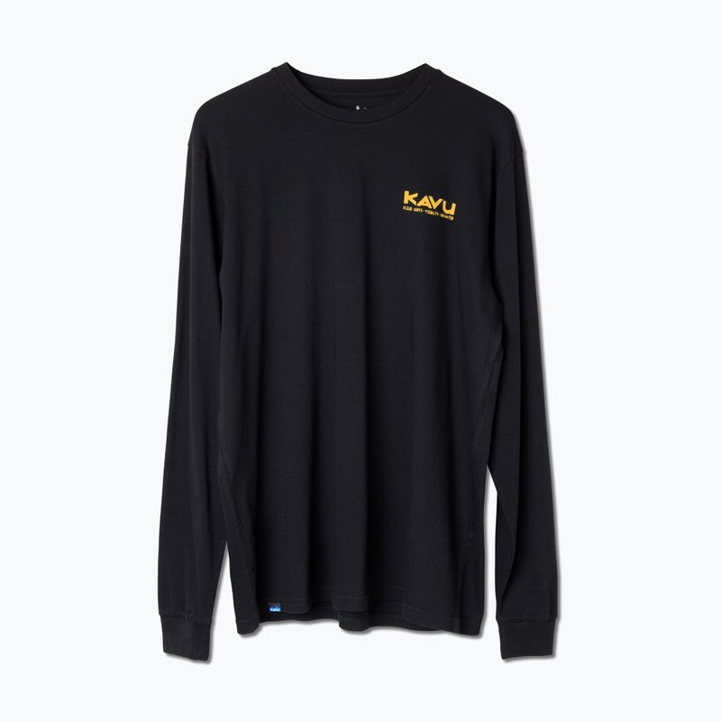 Мъжка блуза с дълъг ръкав KAVU Free Time black