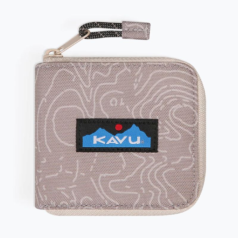 KAVU Zip Around портфейл тъмно синьо topo