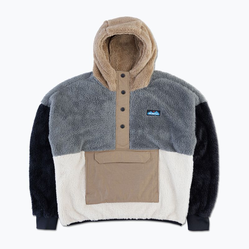 Дамски суитшърт от полар KAVU Moon Ridge shadow block 3